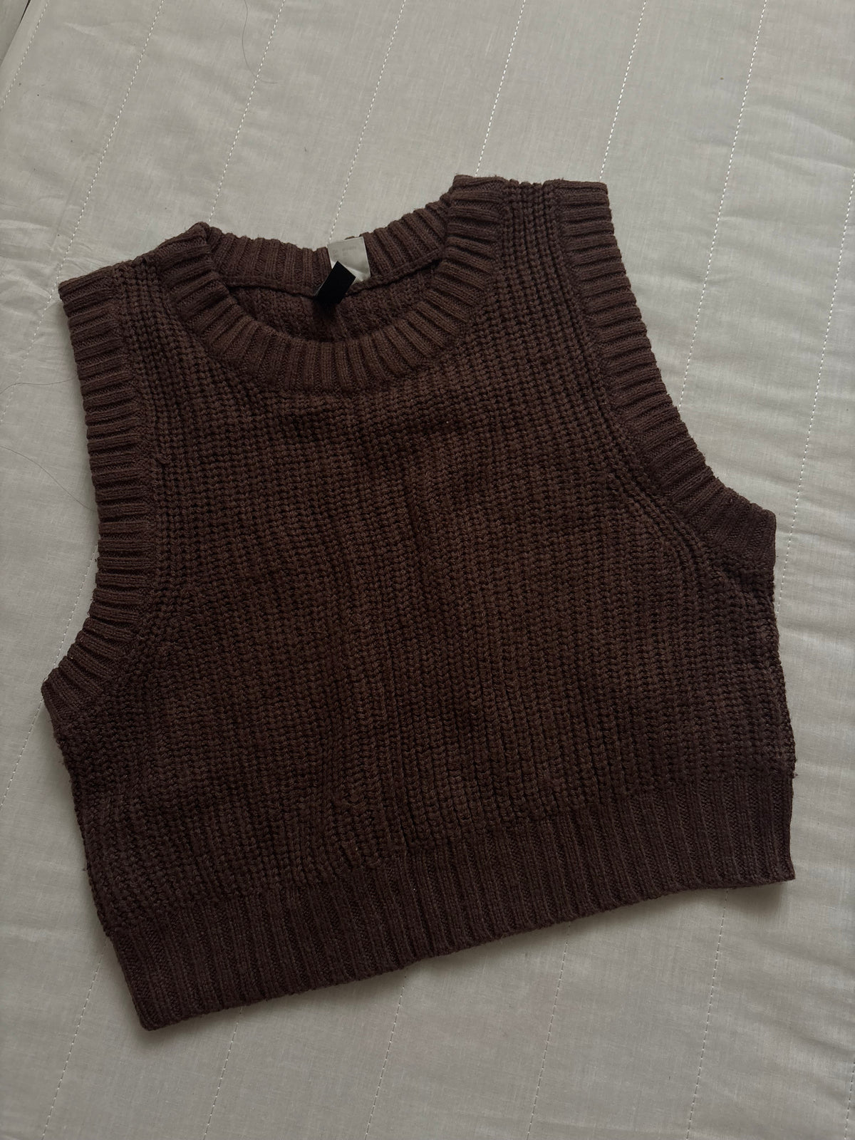 Brown vest