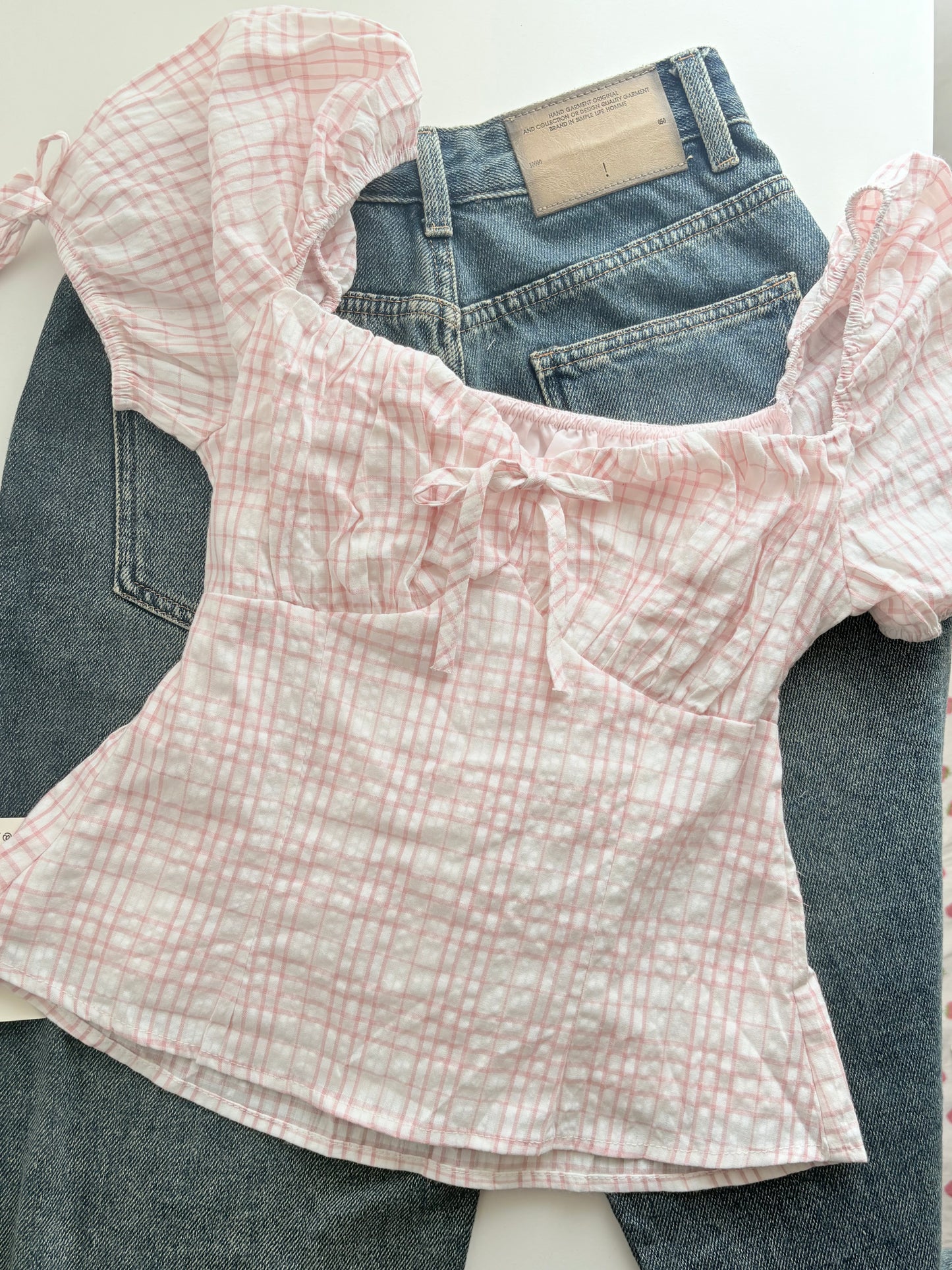 Jil plaid top