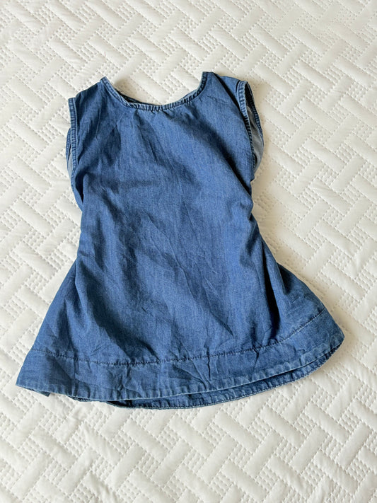 Blue denim top