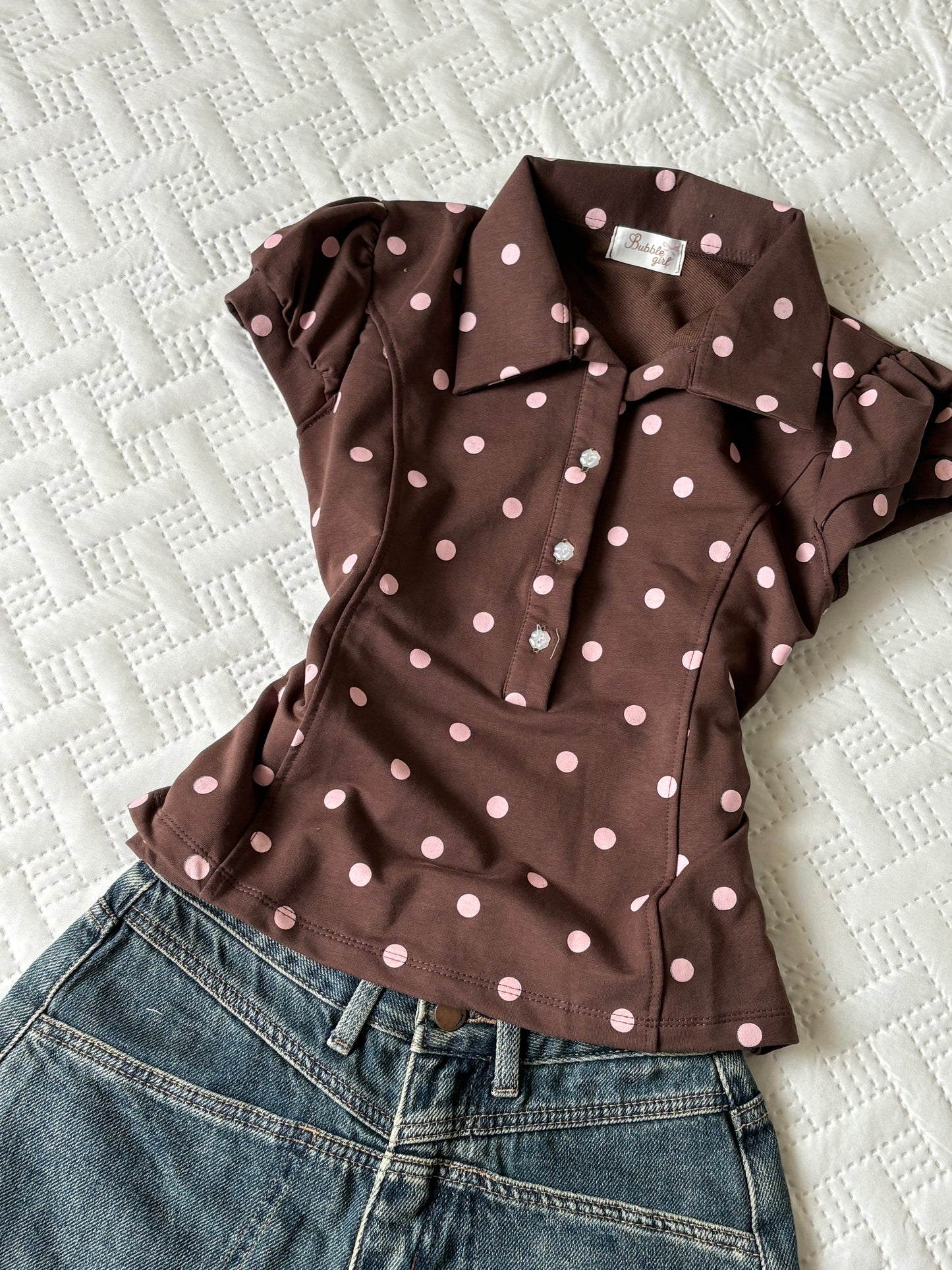 Emma polka top