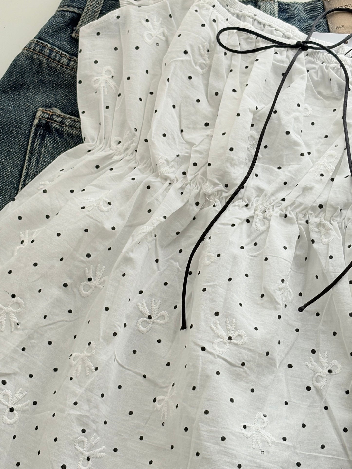 Sasha polka top