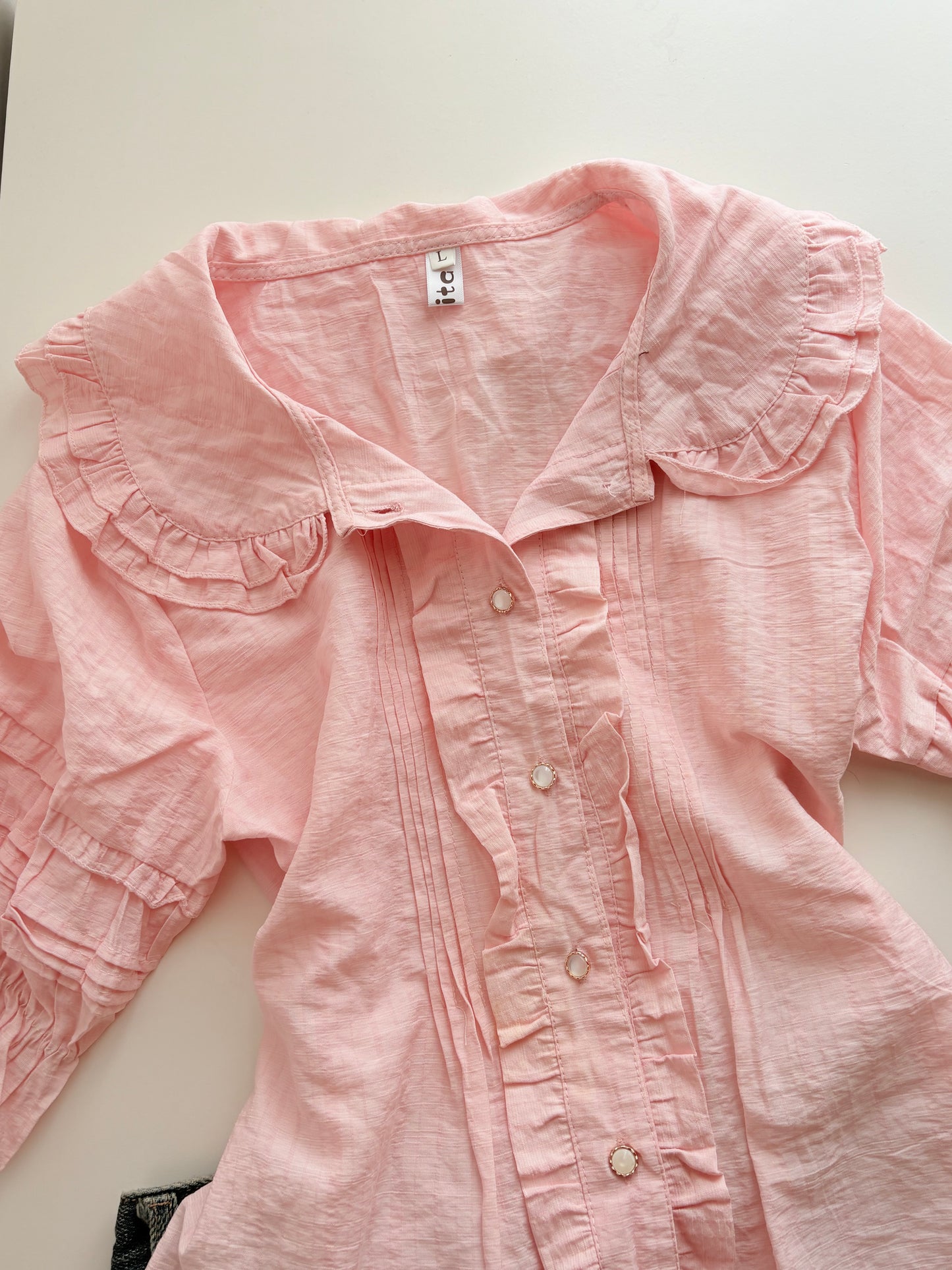 Pink blouse