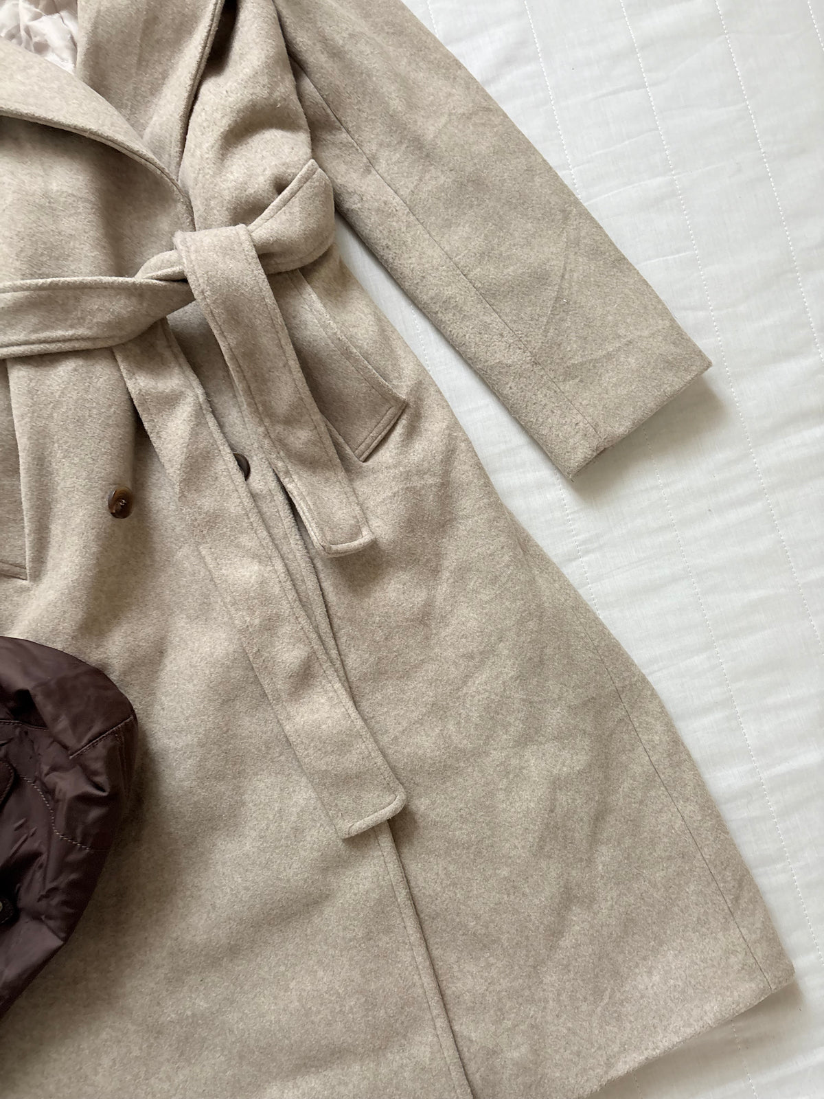 Beige coat