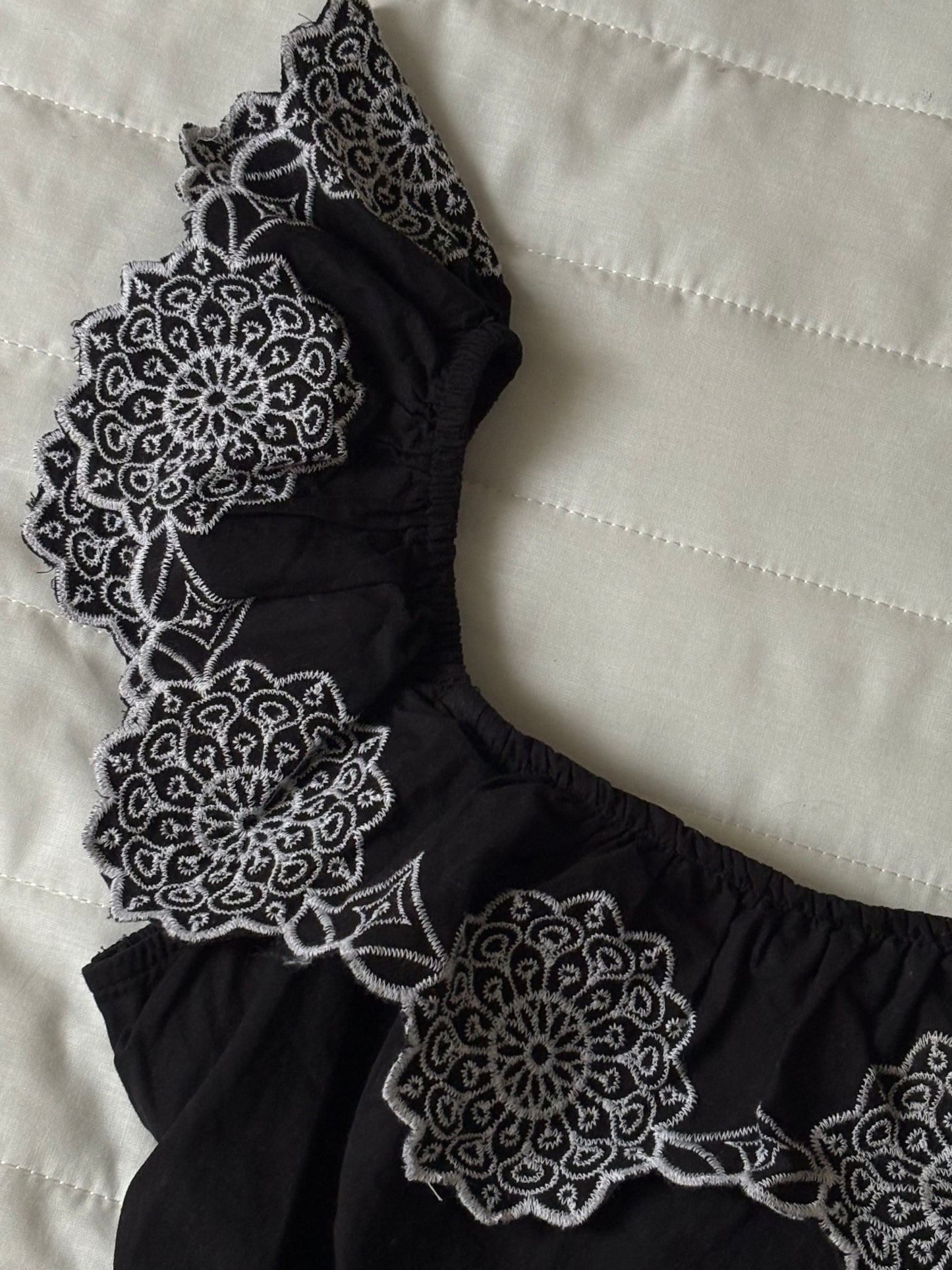 Black off shoulder