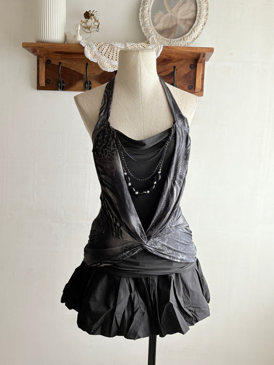 Halter y2k top