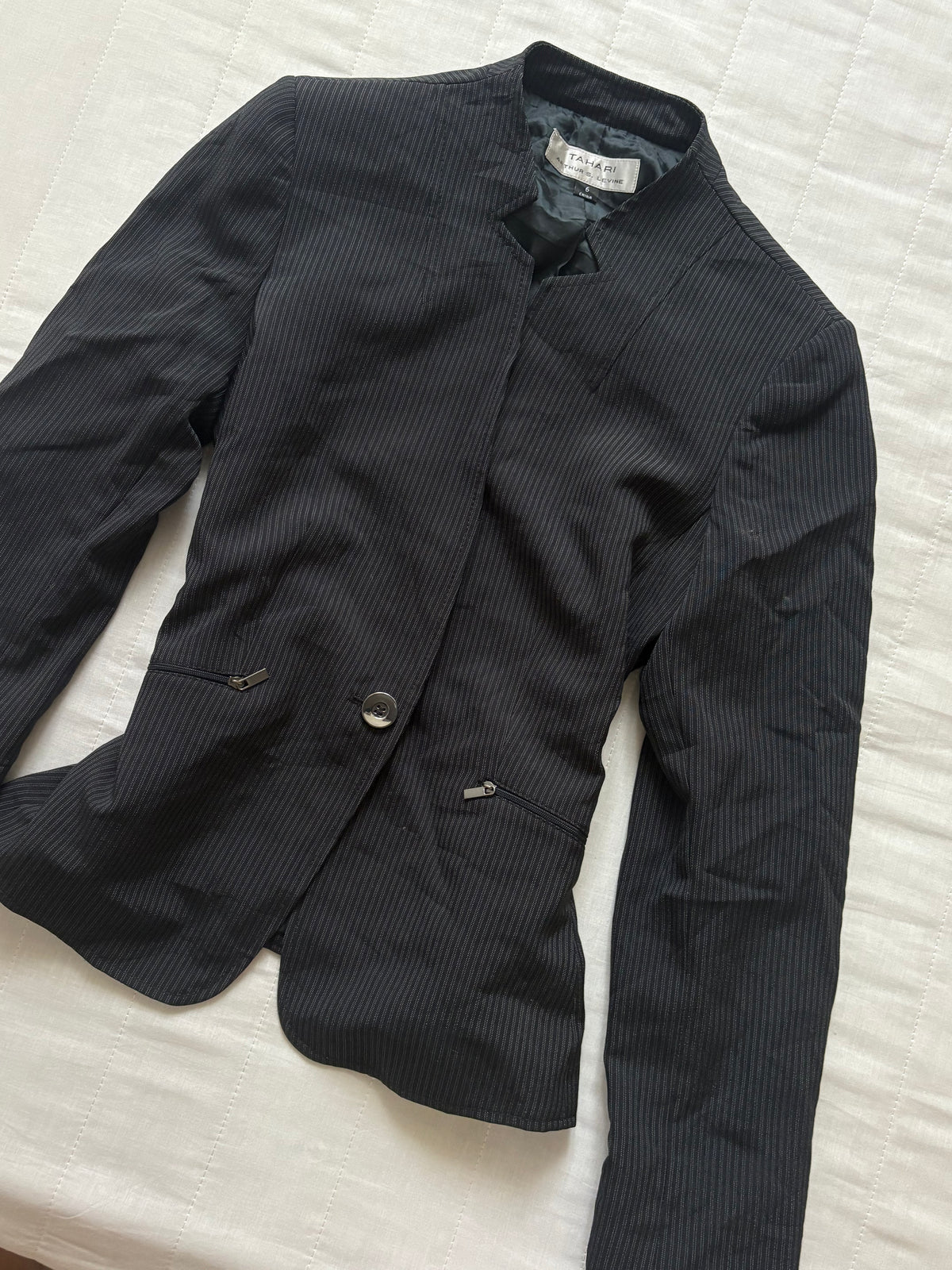 Stripe blazer