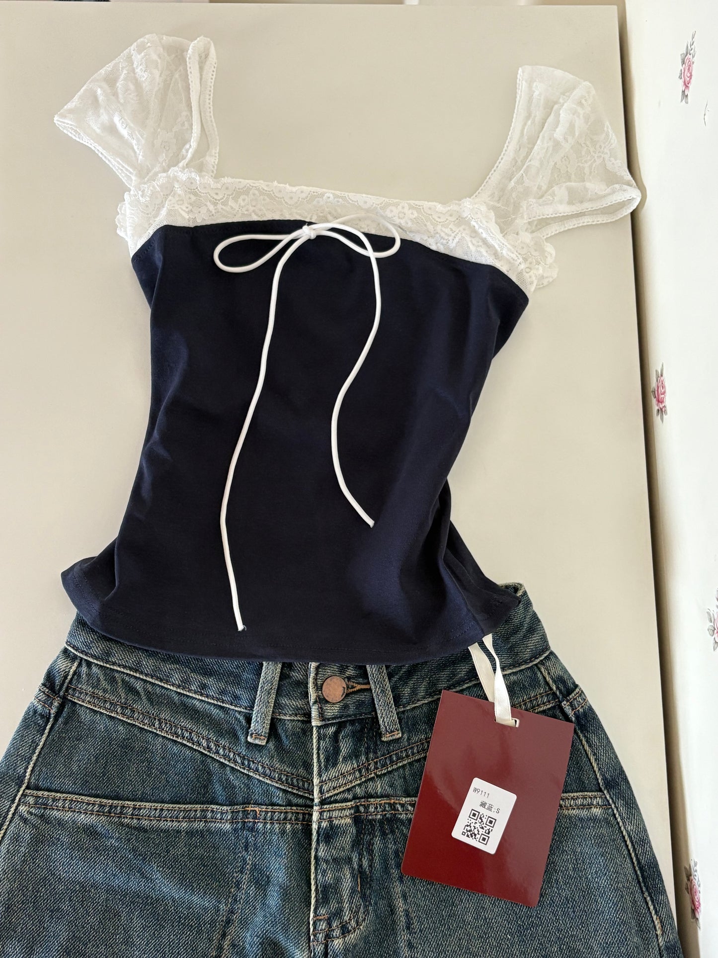 Vivian lace top