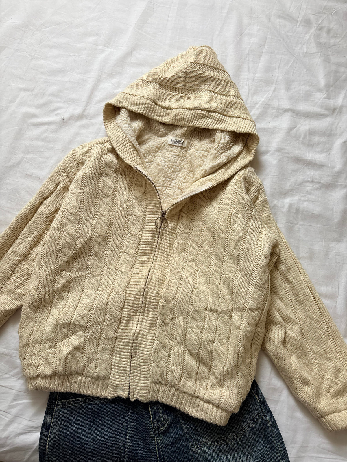 Mario rossi knit zipper