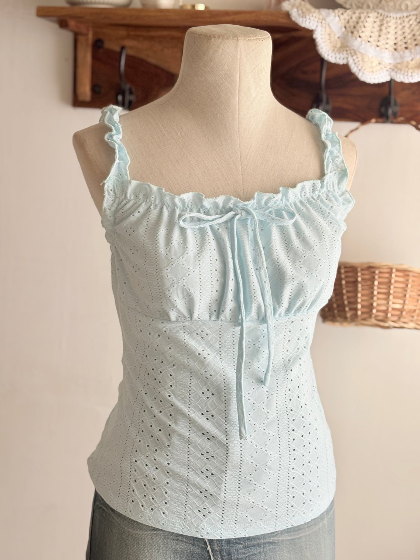 Blue doll top