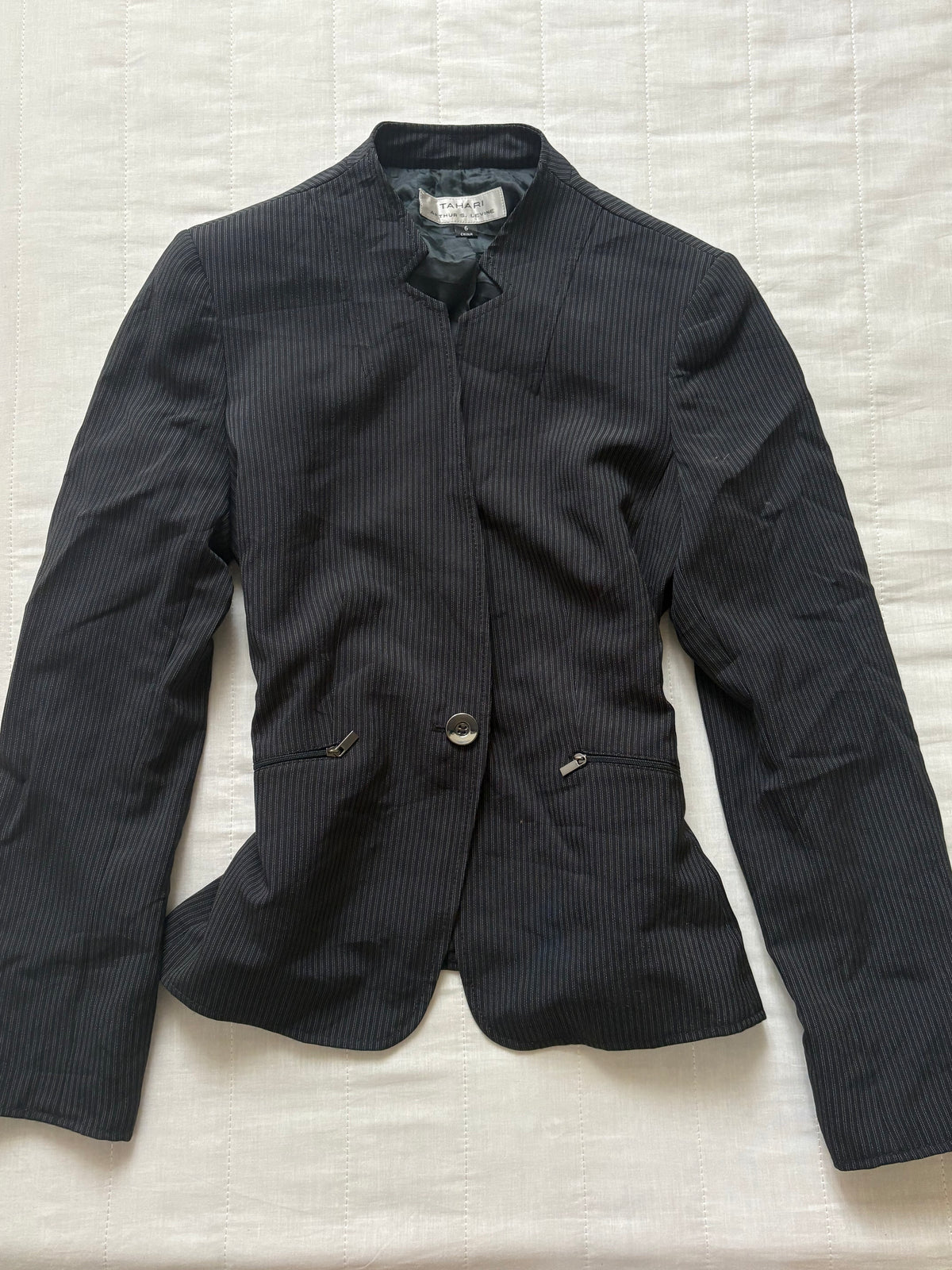 Stripe blazer