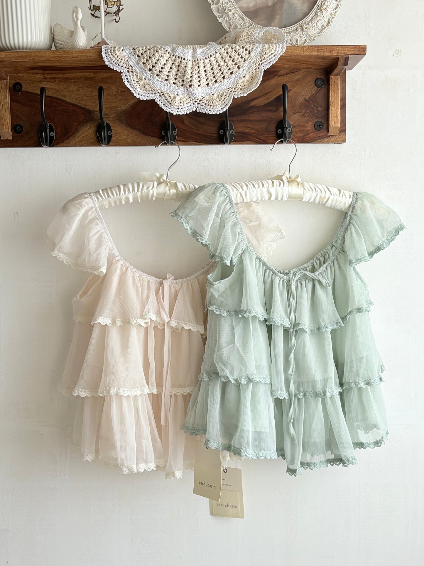 Silvie ruffle top