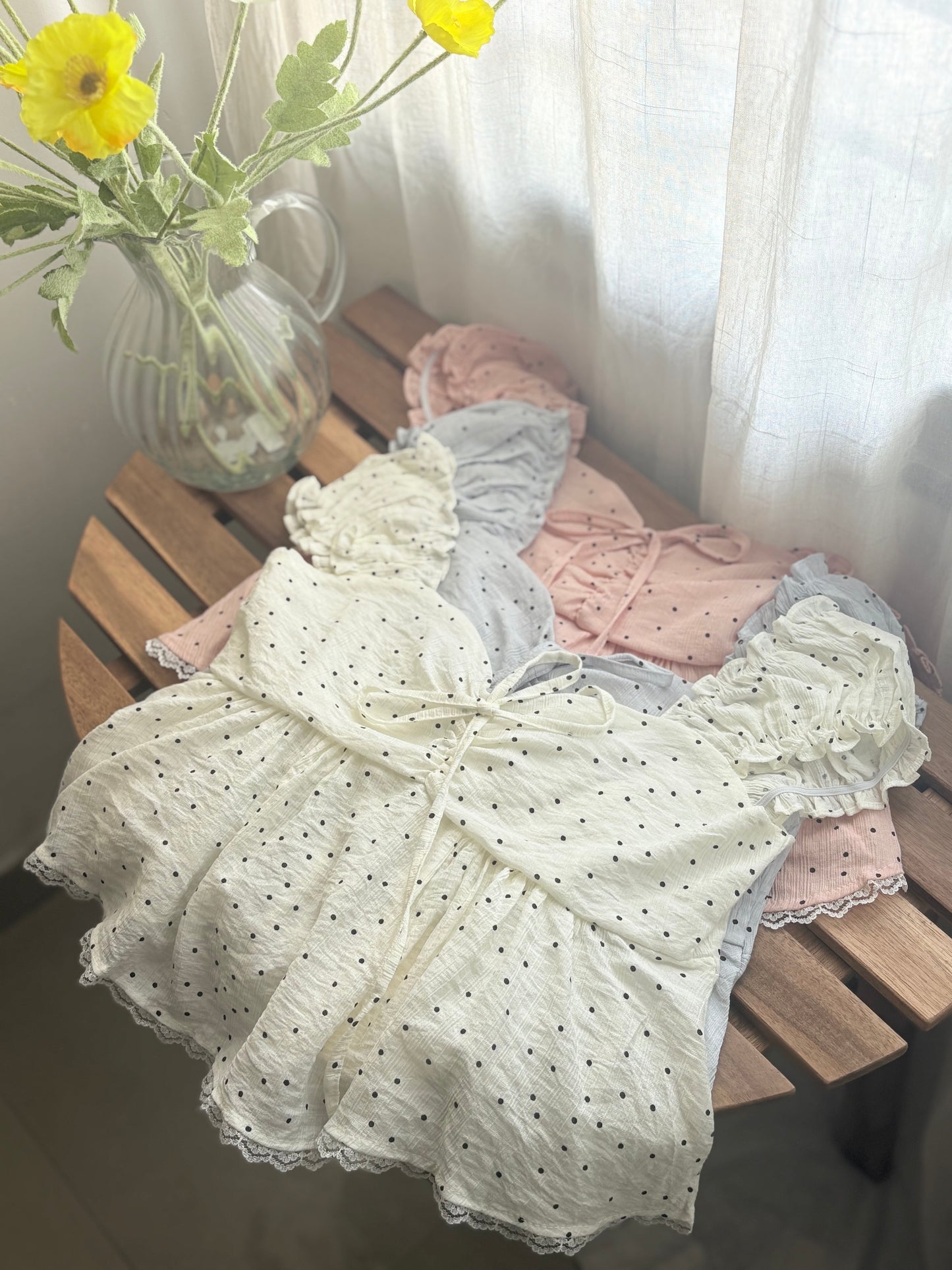 Nina polka top