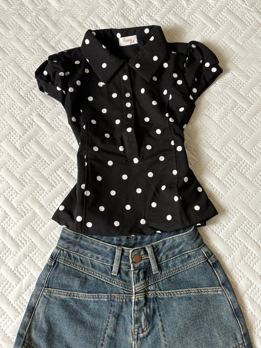 Emma polka top