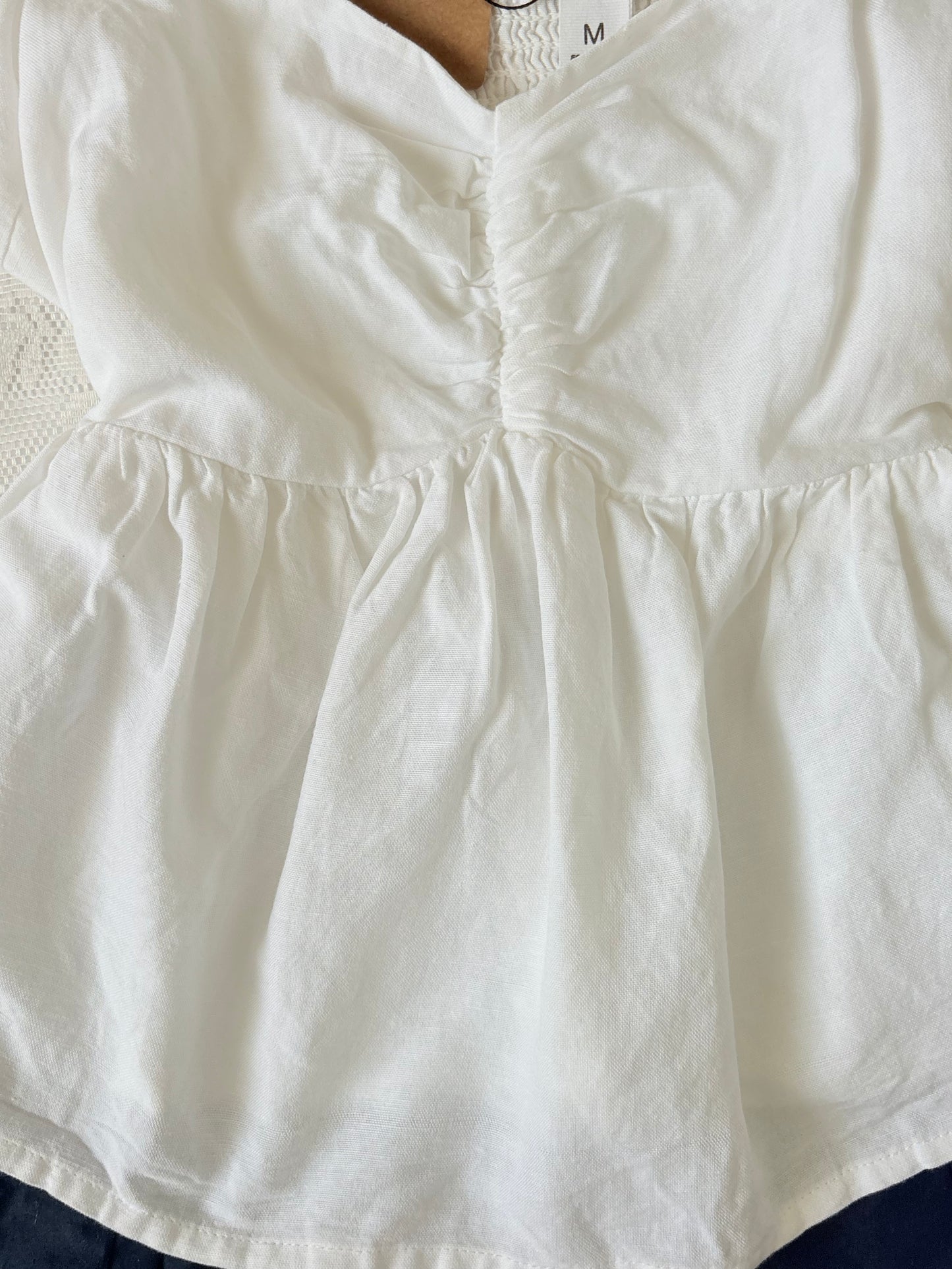 White doll top