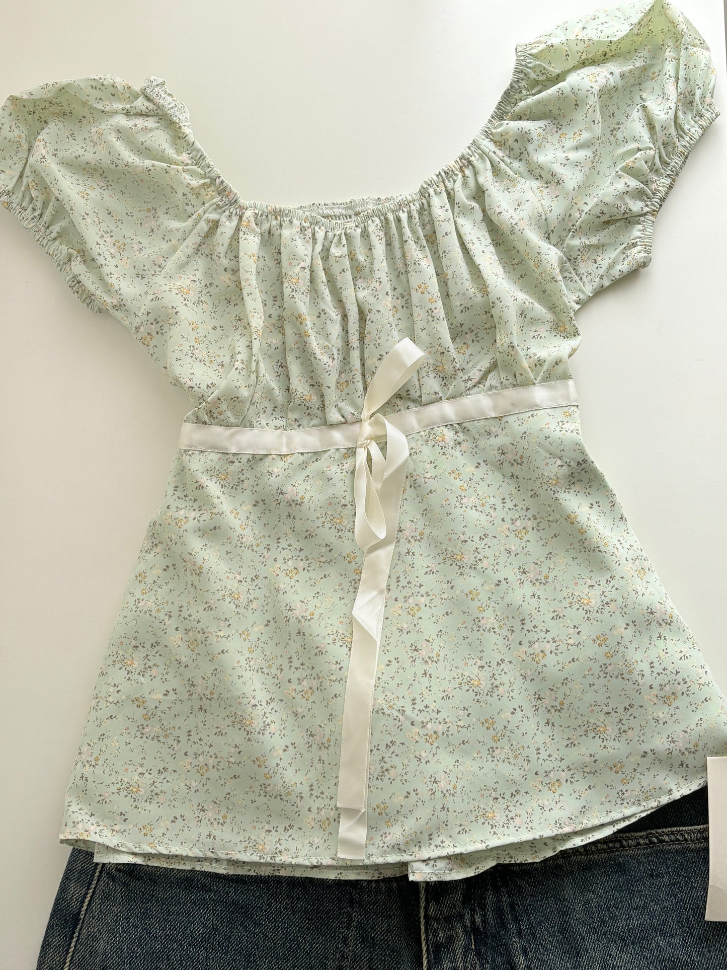 Clara ribbon top