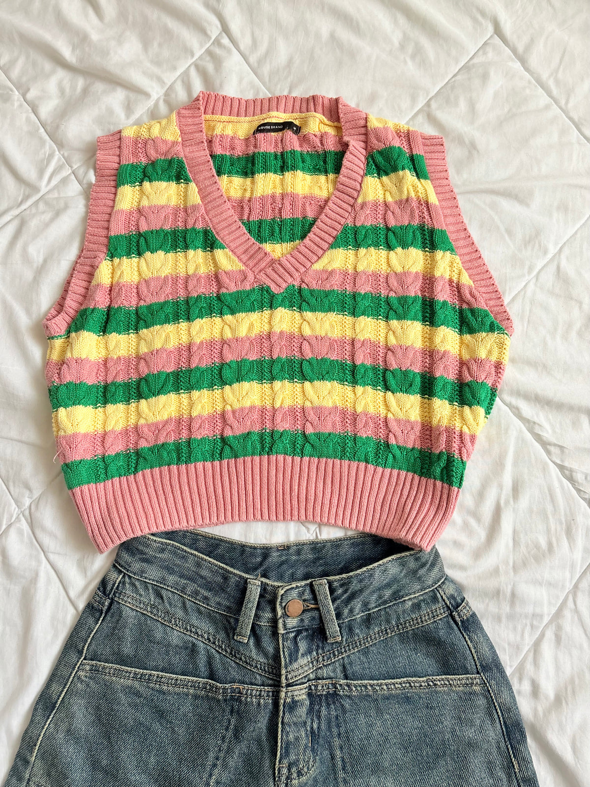 Colourful vest