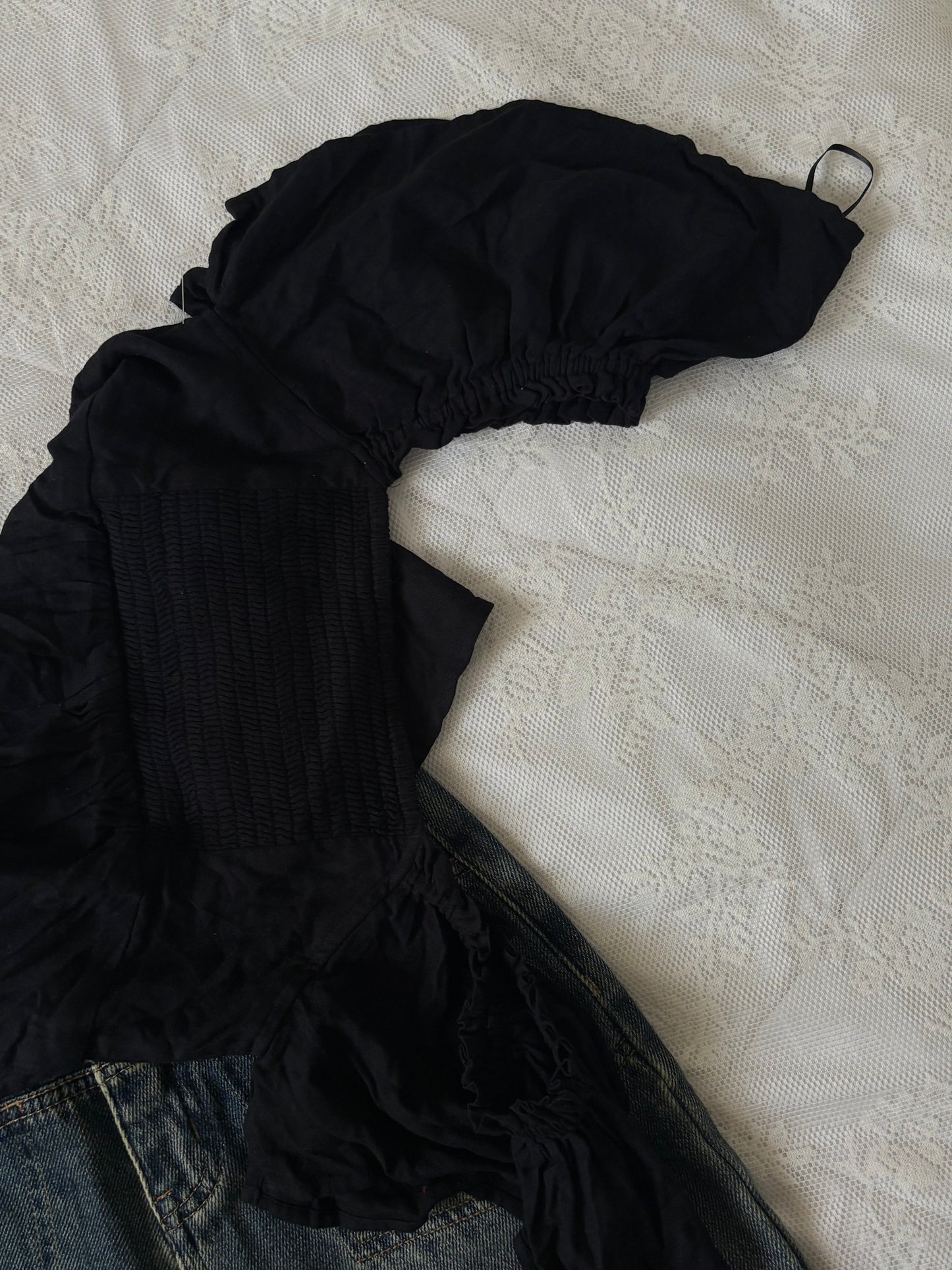 Black doll top