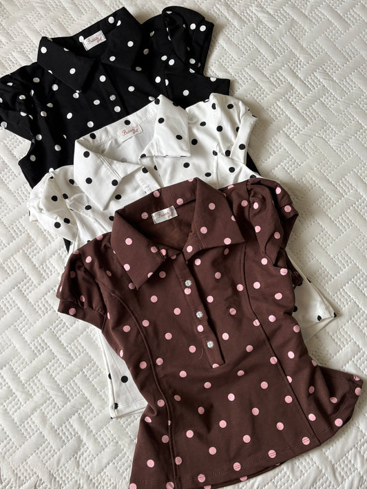 Emma polka top