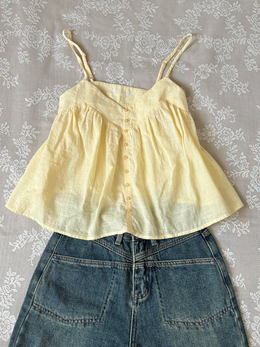 Yellow cami top