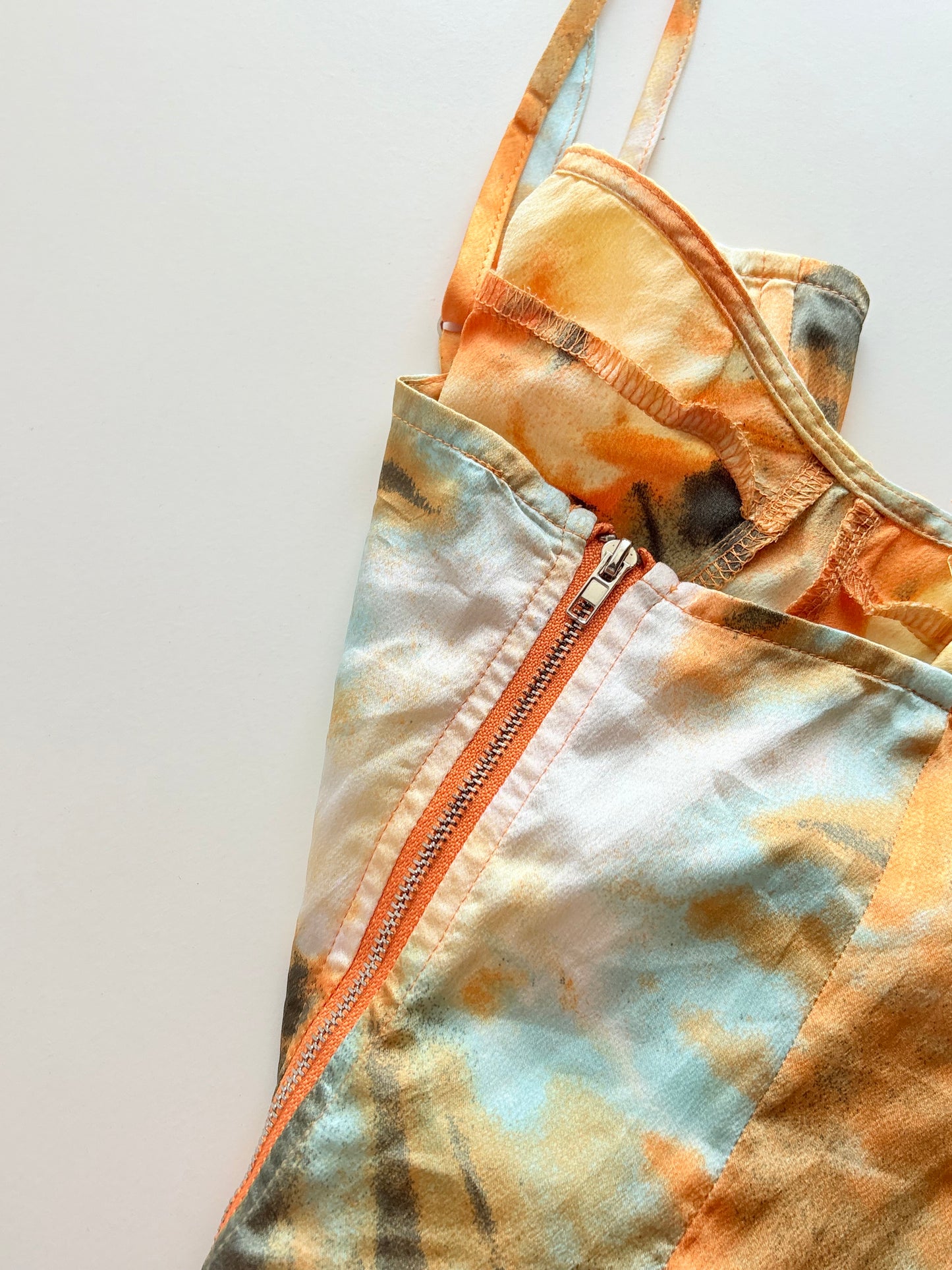 Orange corset