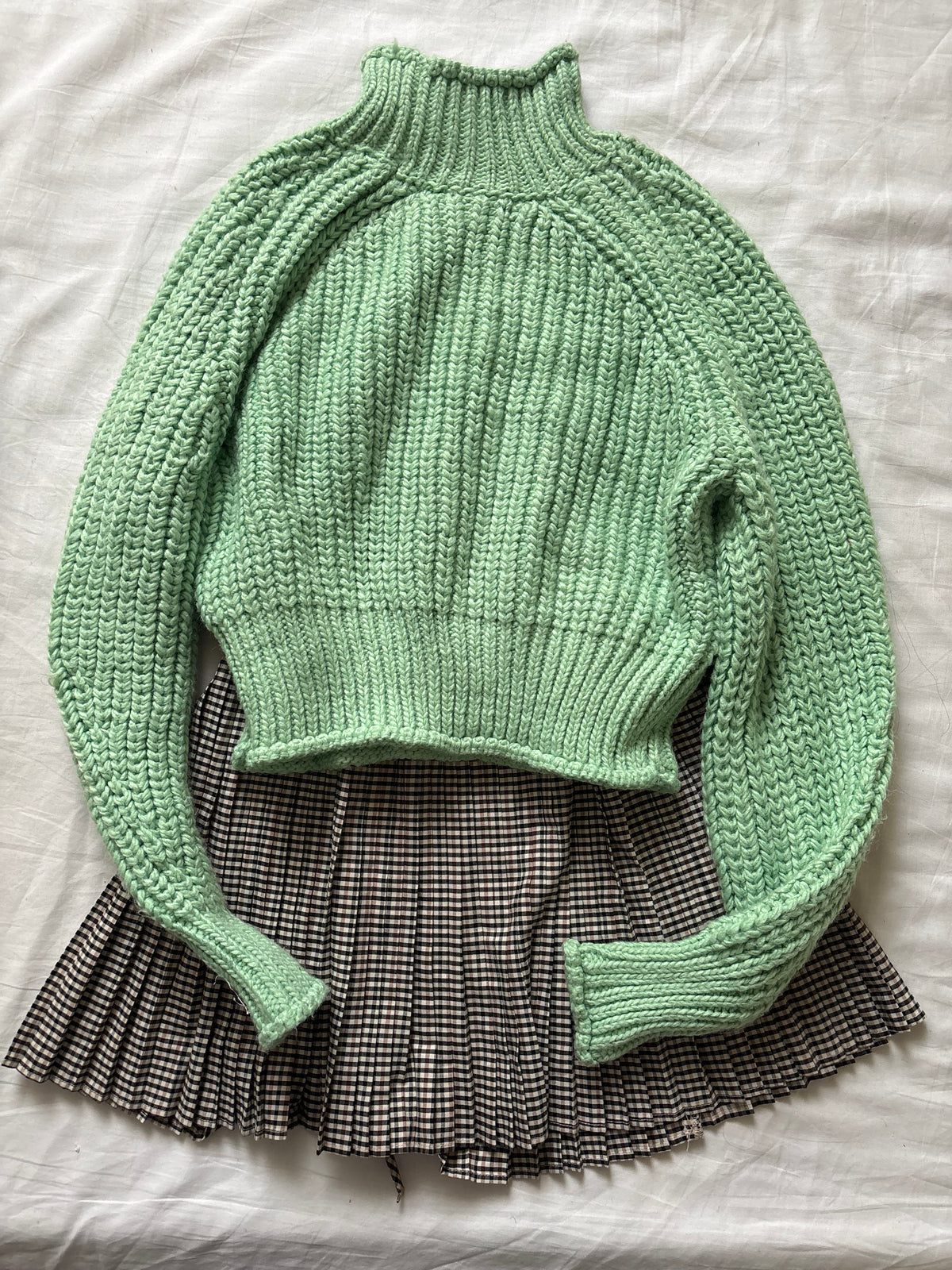 Green knit