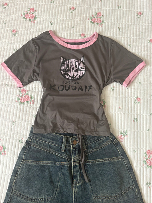 Cat tee