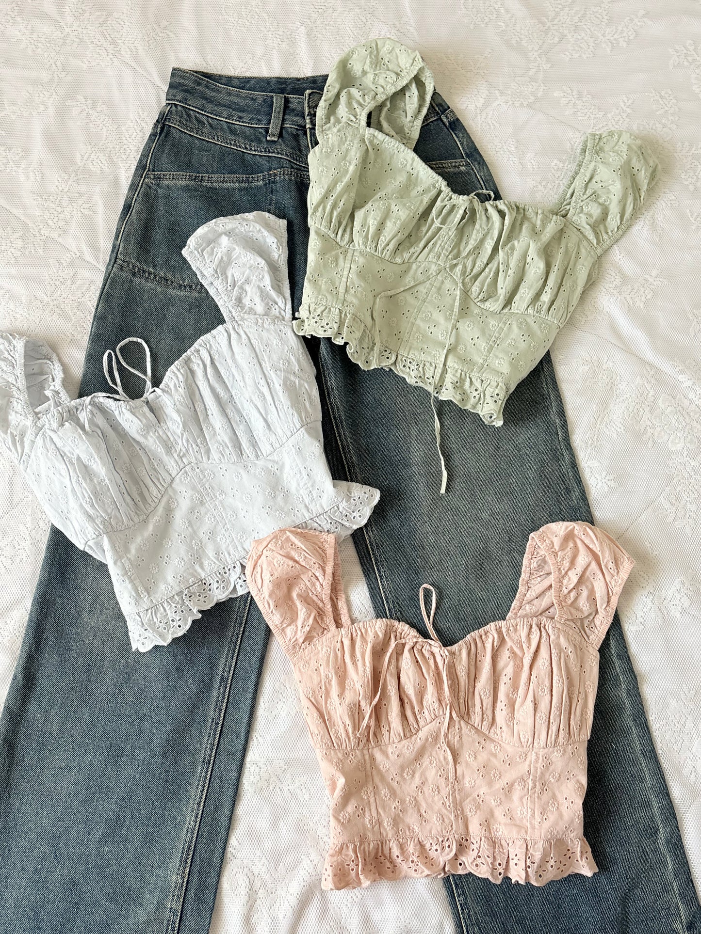 Hollister babydoll tops