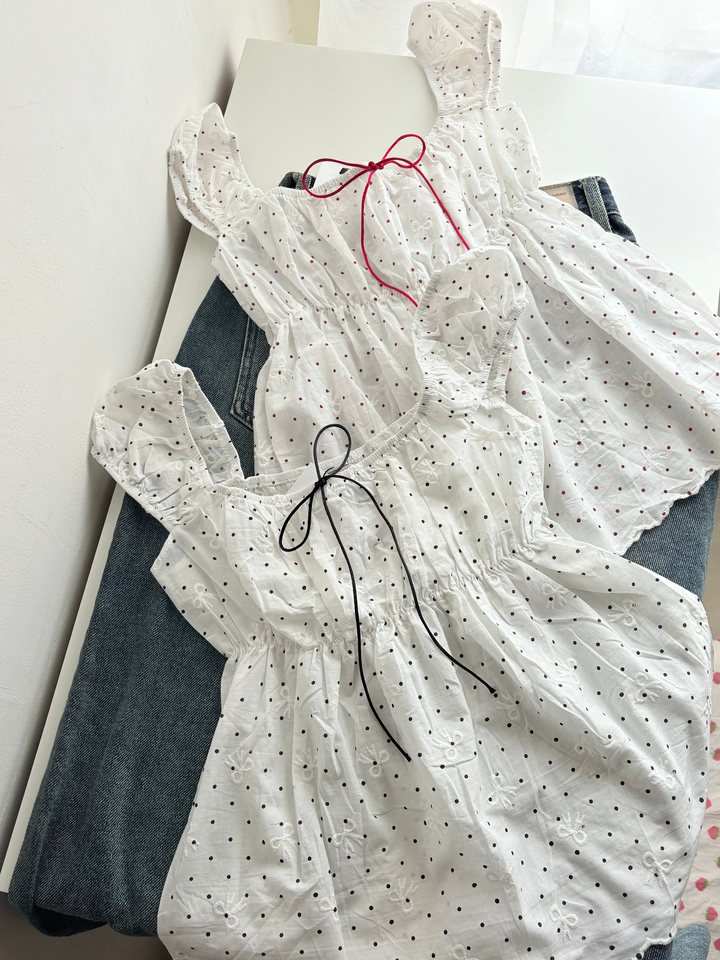Sasha polka top
