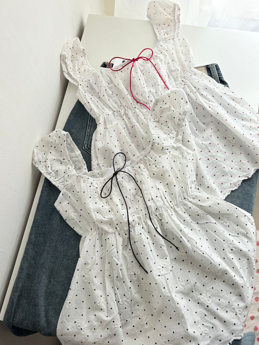 Sasha polka top
