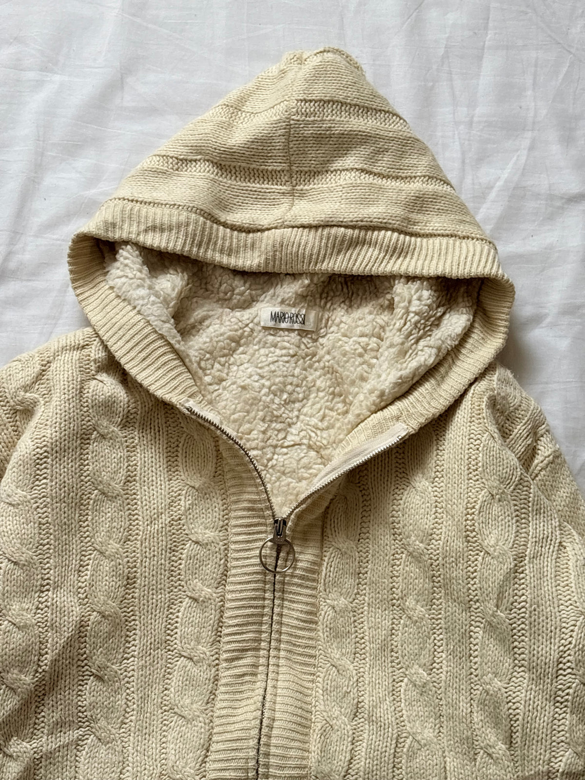 Mario rossi knit zipper