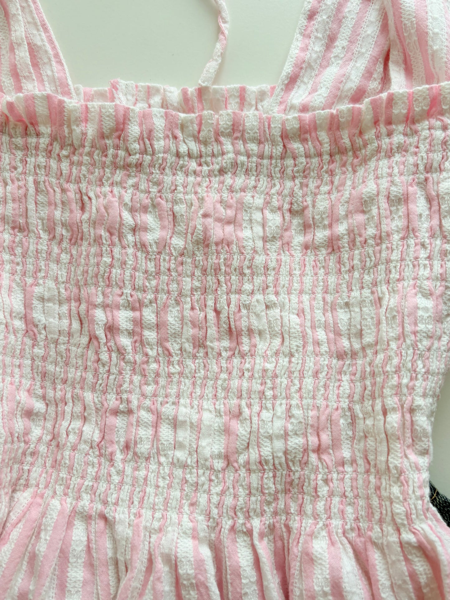 Pink stripe top