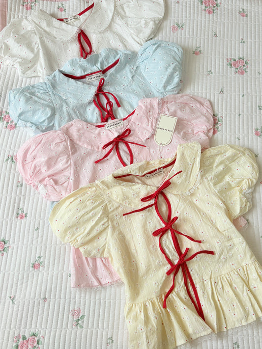 Daisy tie top