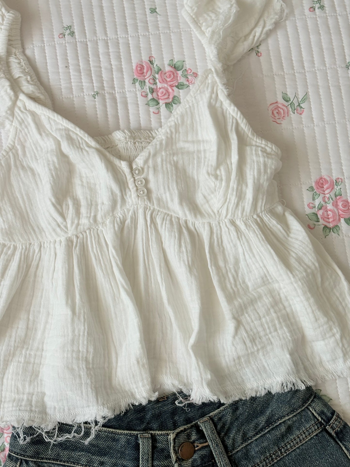 Muslin doll top