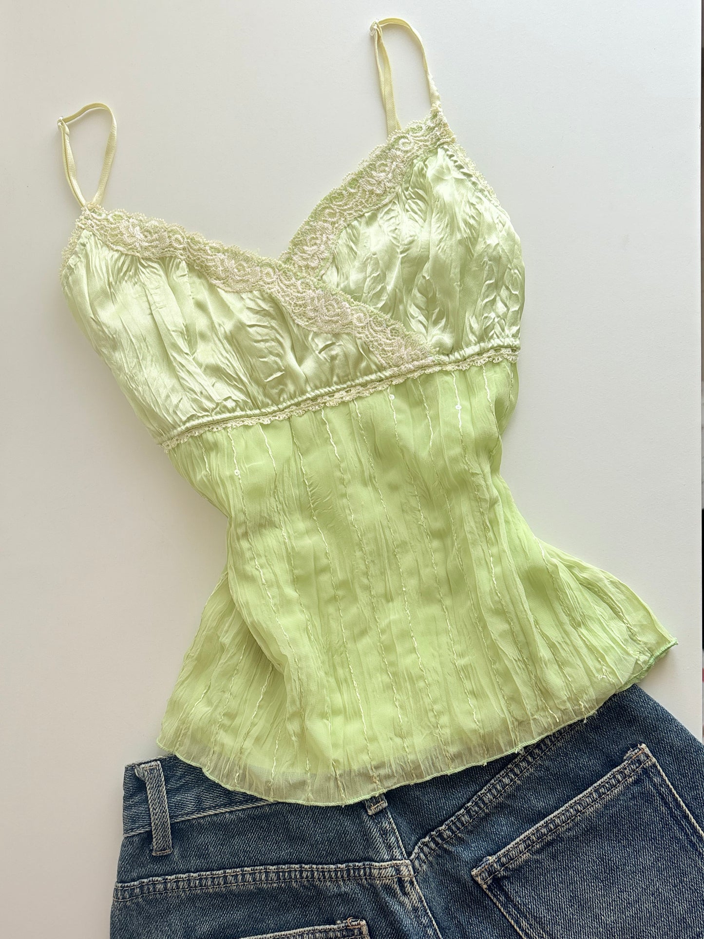 Lime cami