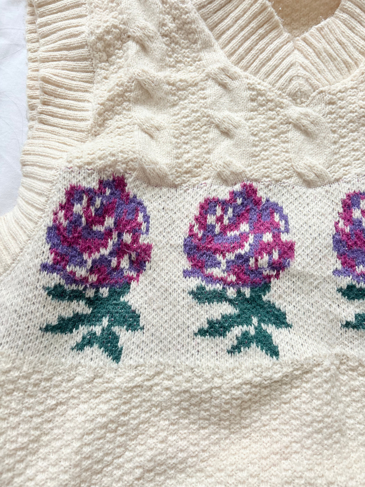 Floral vest