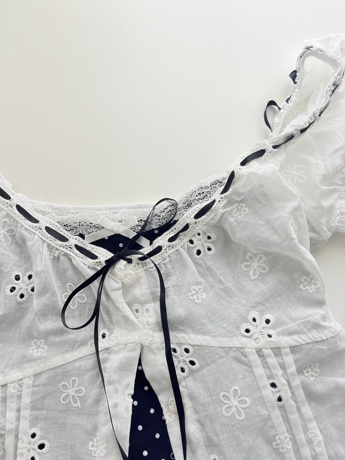 Juliette polka top