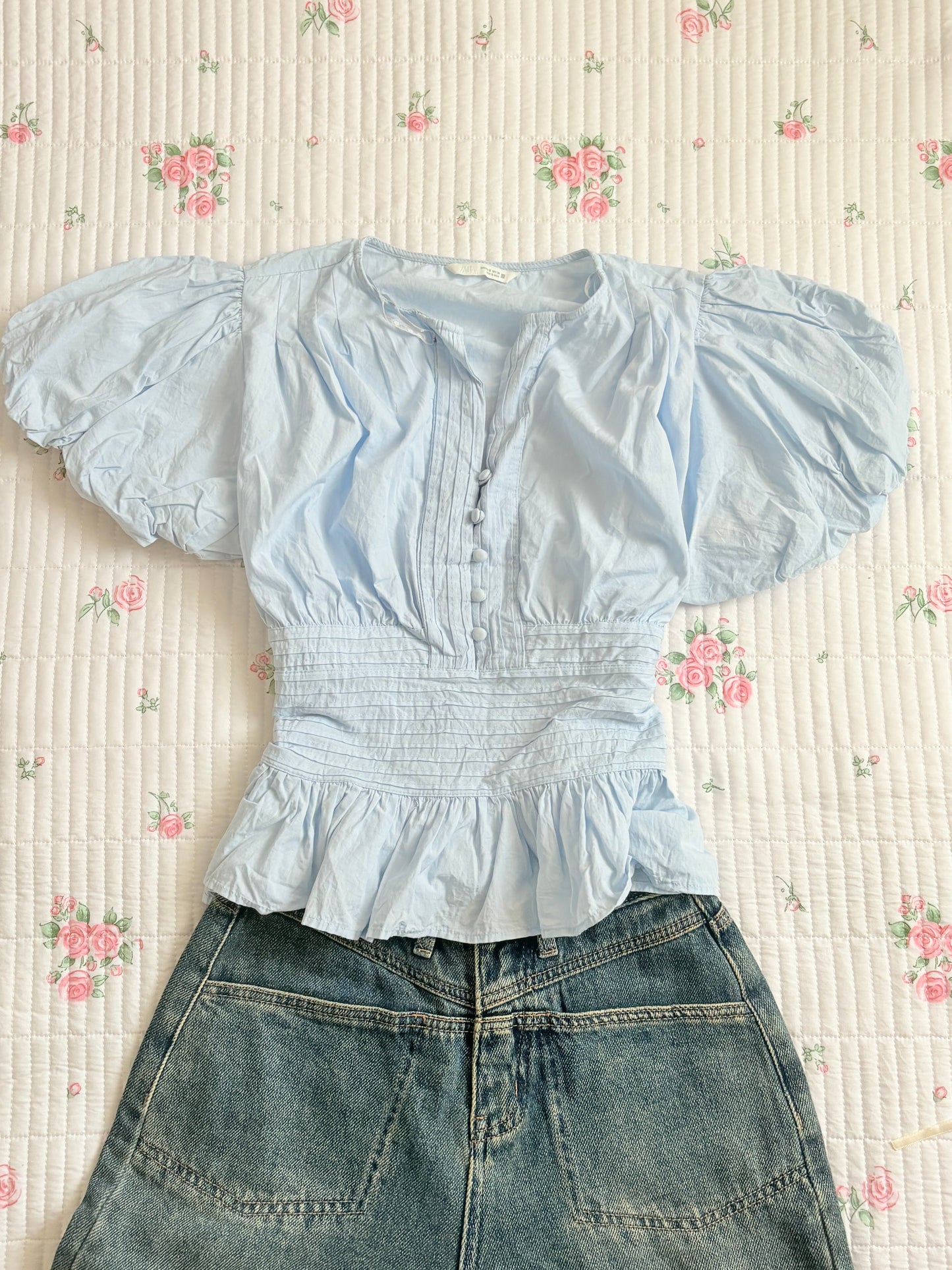 Blue doll top