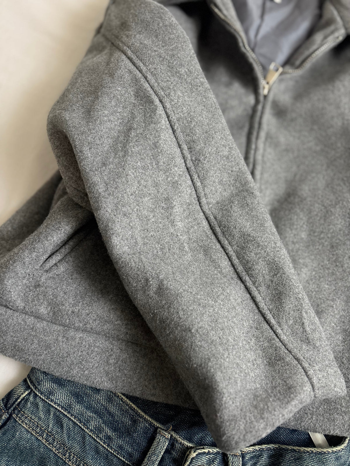 Grey jacket