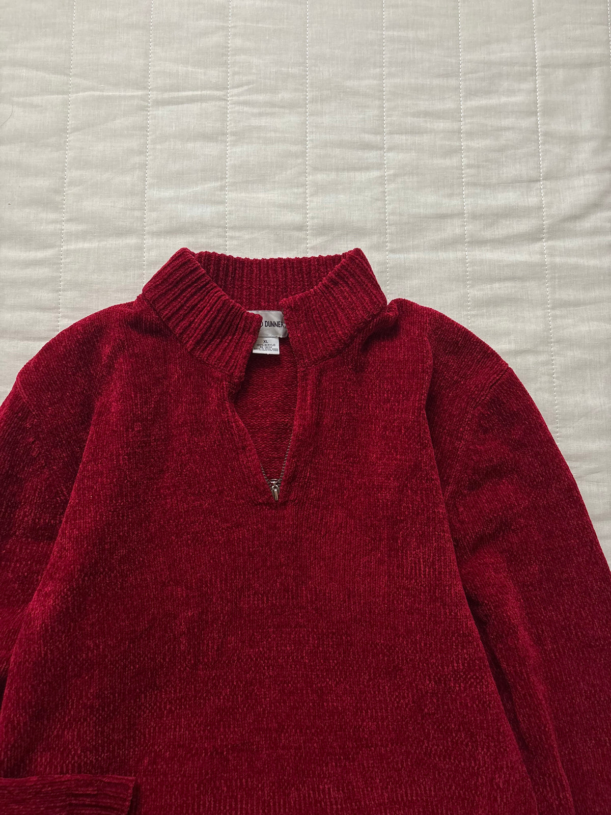 Red zipper