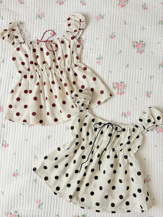 Jiji polka top