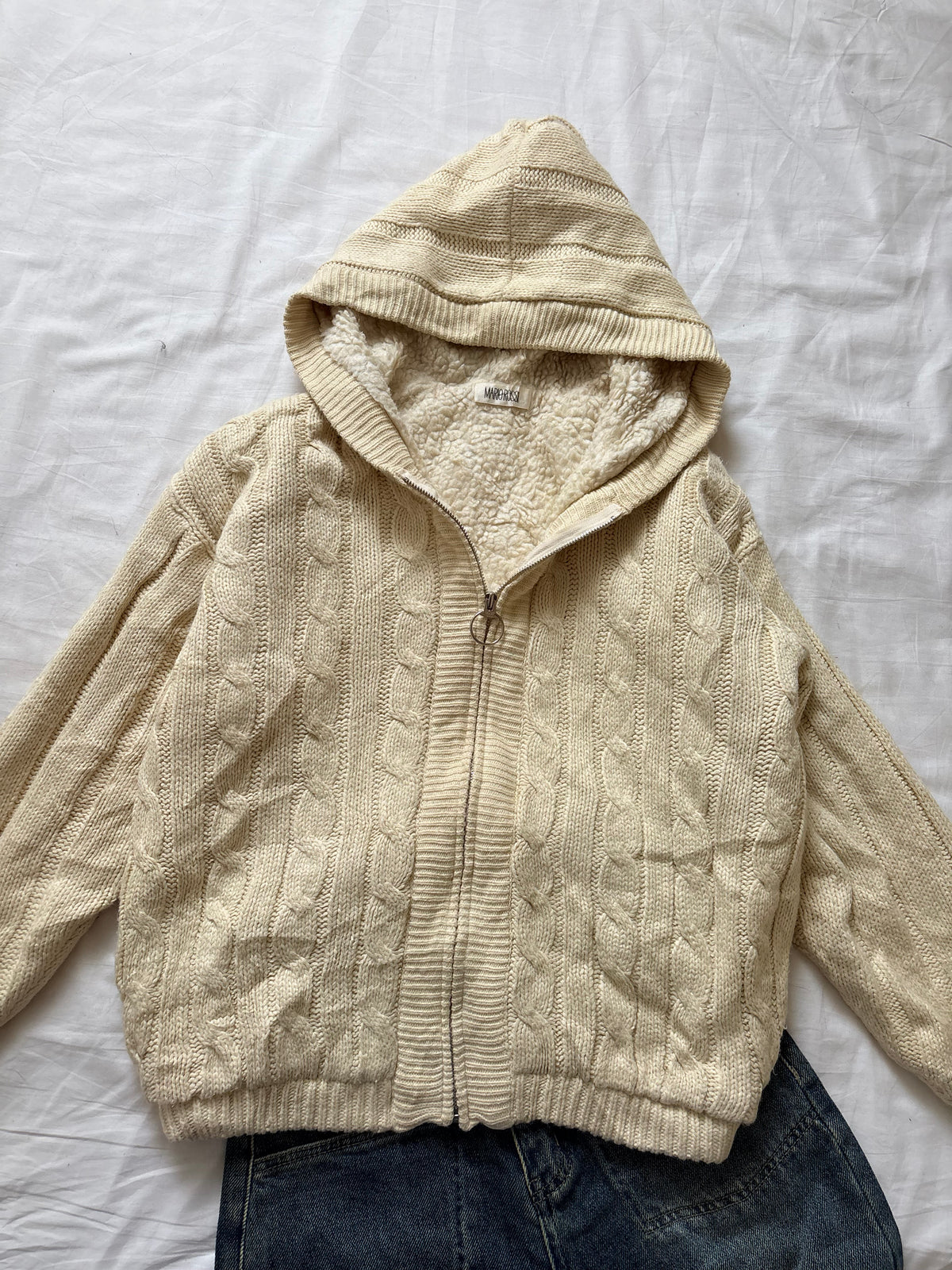 Mario rossi knit zipper