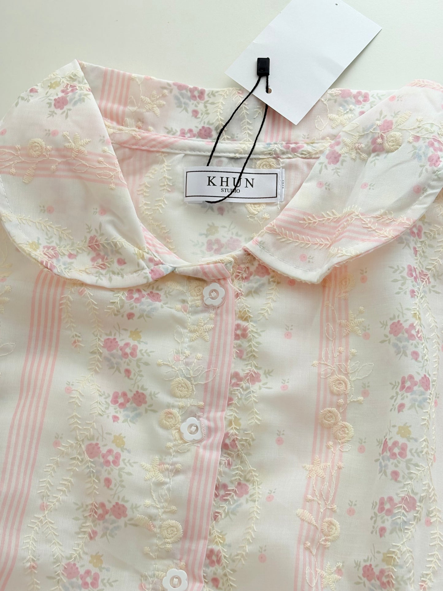 Stella embroidered top
