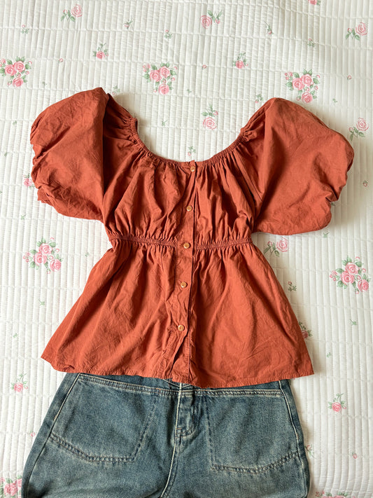 Tan doll top