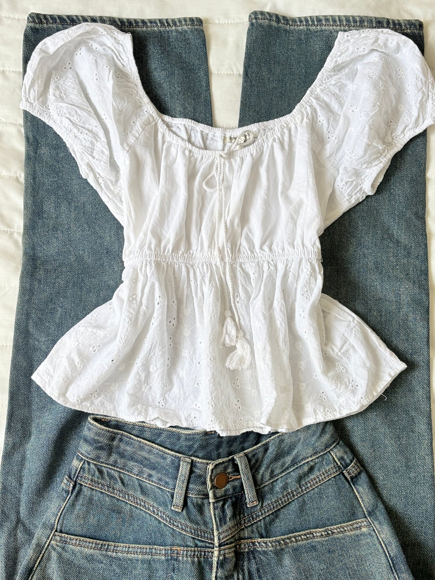 White doll top