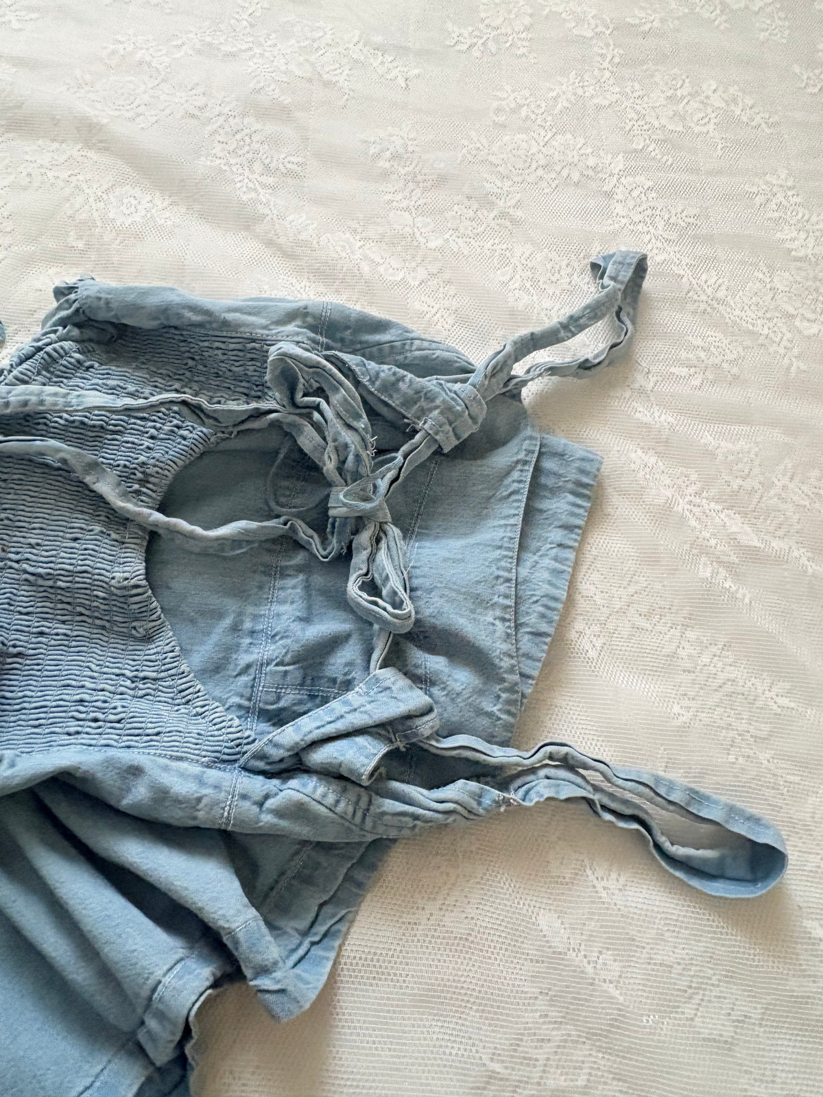 Denim dress