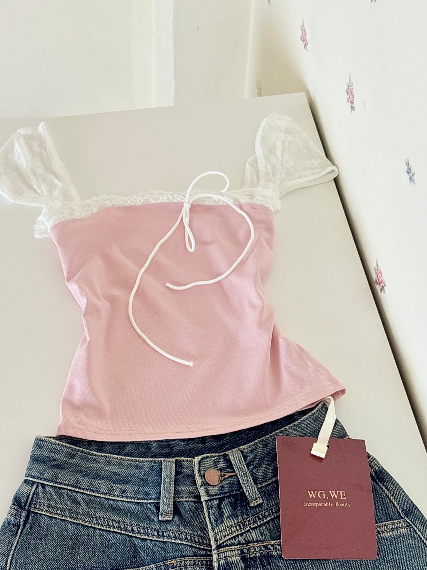 Vivian lace top
