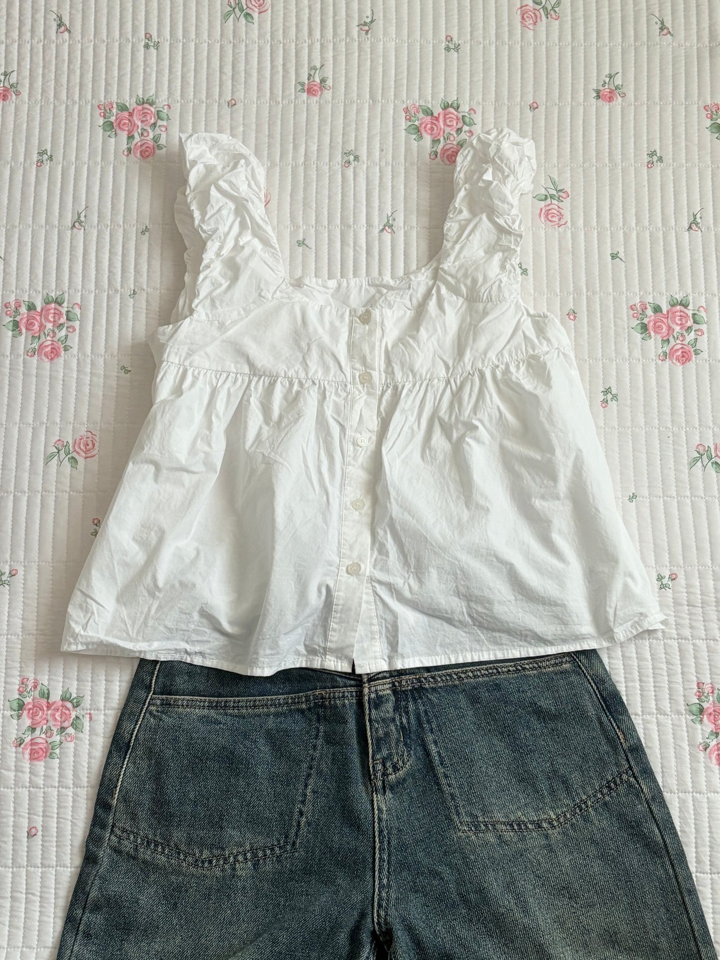 White doll top
