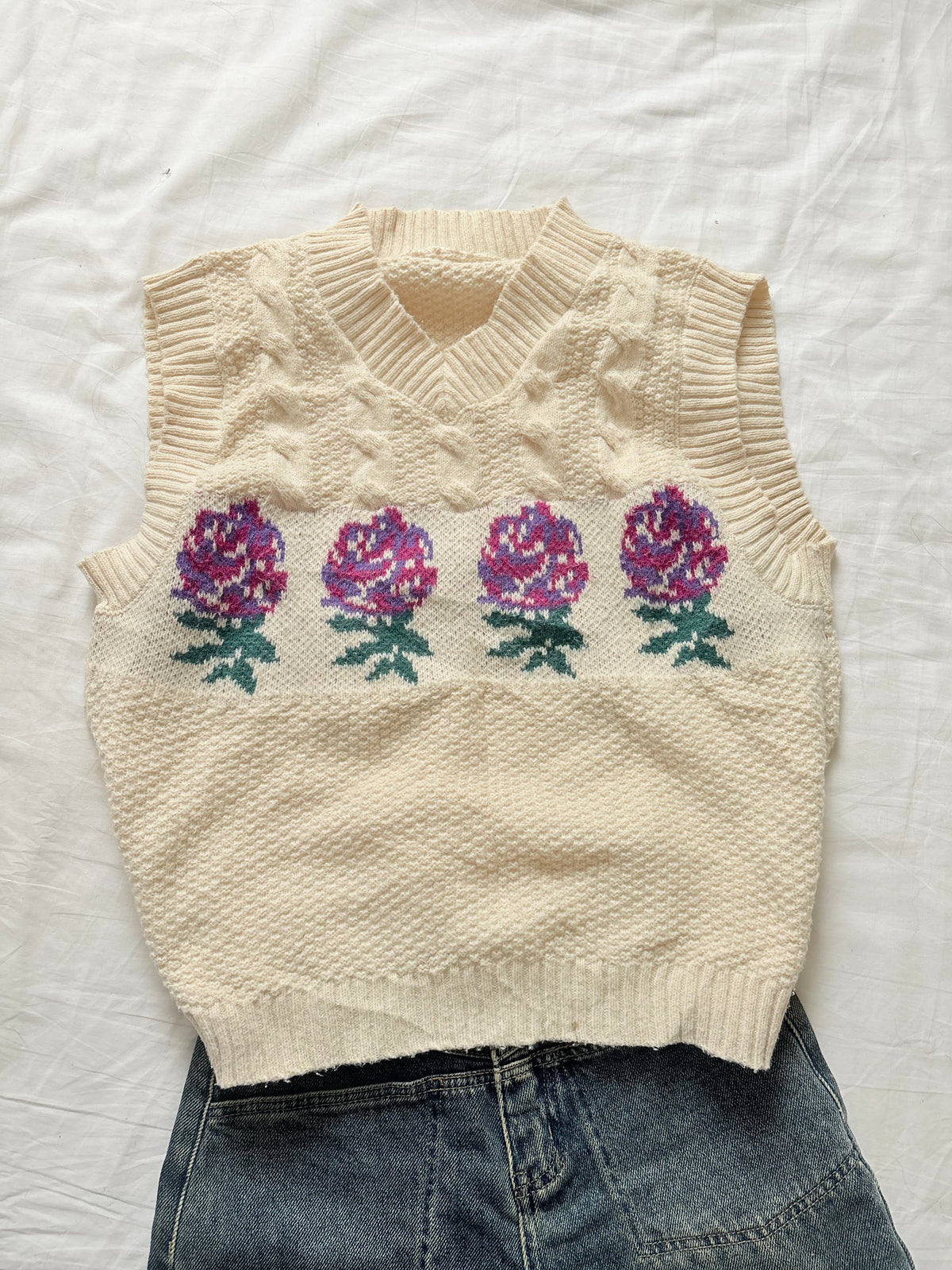 Floral vest