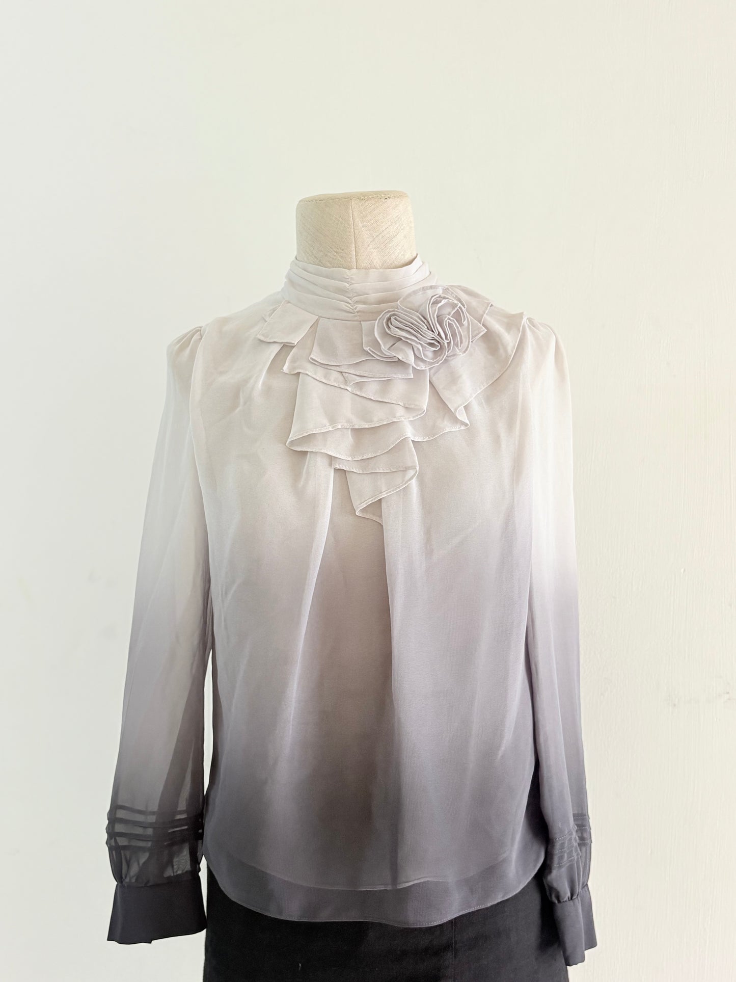 Grey ombre top