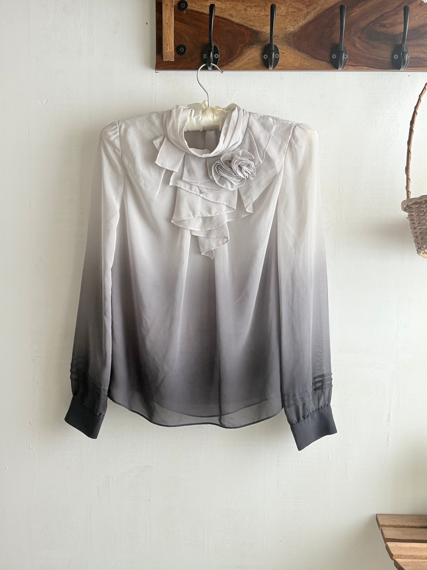 Grey ombre top